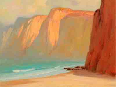Alfred R. Mitchell, “The Cliffs at La Jolla”